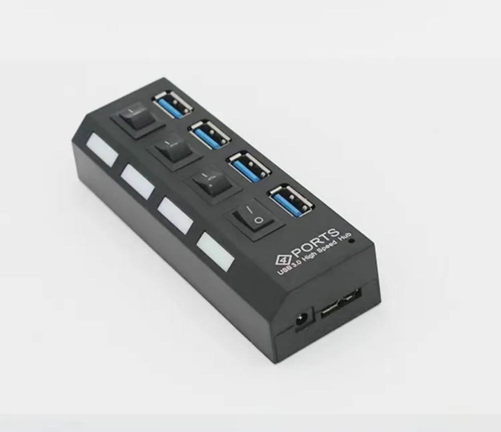 High-Speed Multi-Port USB Hub with Individual Switches