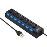 High-Speed Multi-Port USB Hub with Individual Switches