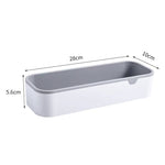 Wall-Mounted No-Drill Bathroom Organizer Tray