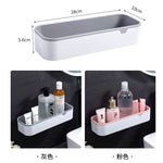 Wall-Mounted No-Drill Bathroom Organizer Tray