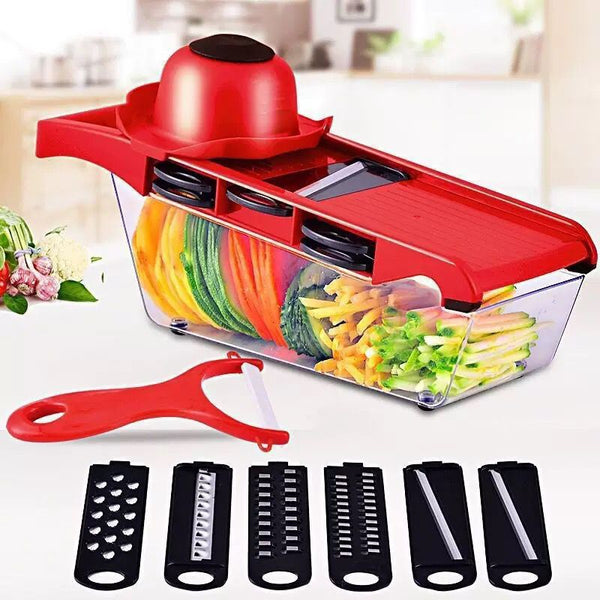 10-in-1 Multifunctional Vegetable Slicer & Mandoline Chopper Set