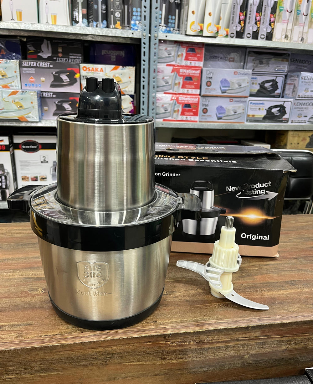 King Style 6L Heavy Duty Meat Chopper – 100% Copper Motor & Italian Blades