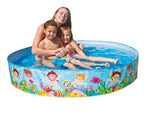 Free Kids Swimming Pool – Hard Plastic Sidewall Kiddie Splashing Pool