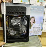 Portable Water Spray Cooling Fan – Mini Desktop Air Cooler