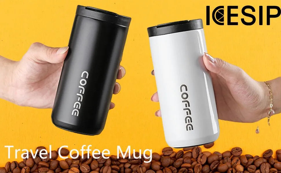Premium Stainless Steel Coffee Travel Mug – Double-Wall