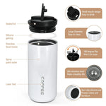 Premium Stainless Steel Coffee Travel Mug – Double-Wall