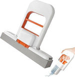 Portable Hands-Free Mini Mop – Self-Squeeze Short Handle Countertop Mop
