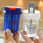 Drink Portable Sipper Bottle – Aesthetic Transparent Travel Tumbler