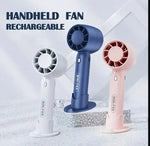 Premium Handheld Mini Fan – Rechargeable Portable Personal Fan