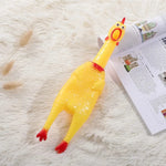 Screaming Rubber Chicken – Hilarious Squeeze Toy & Novelty Noise Maker for Pranks, Pets, and Parties