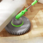 Cotton String Twist Mop – Self-Wringing Industrial Floor Mop with Long Handle