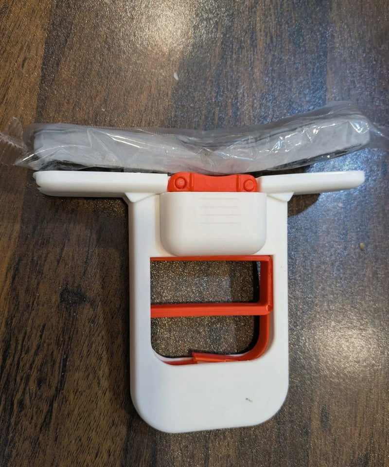 Portable Hands-Free Mini Mop – Self-Squeeze Short Handle Countertop Mop