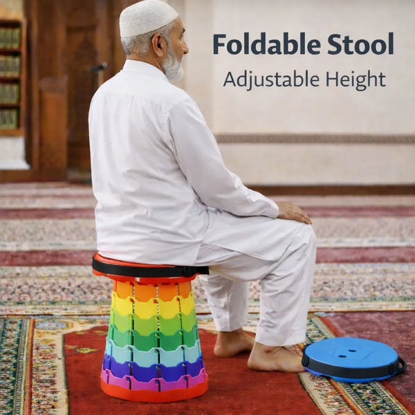 Heavy-Duty Portable Seat for Camping, Travel, and Home Use