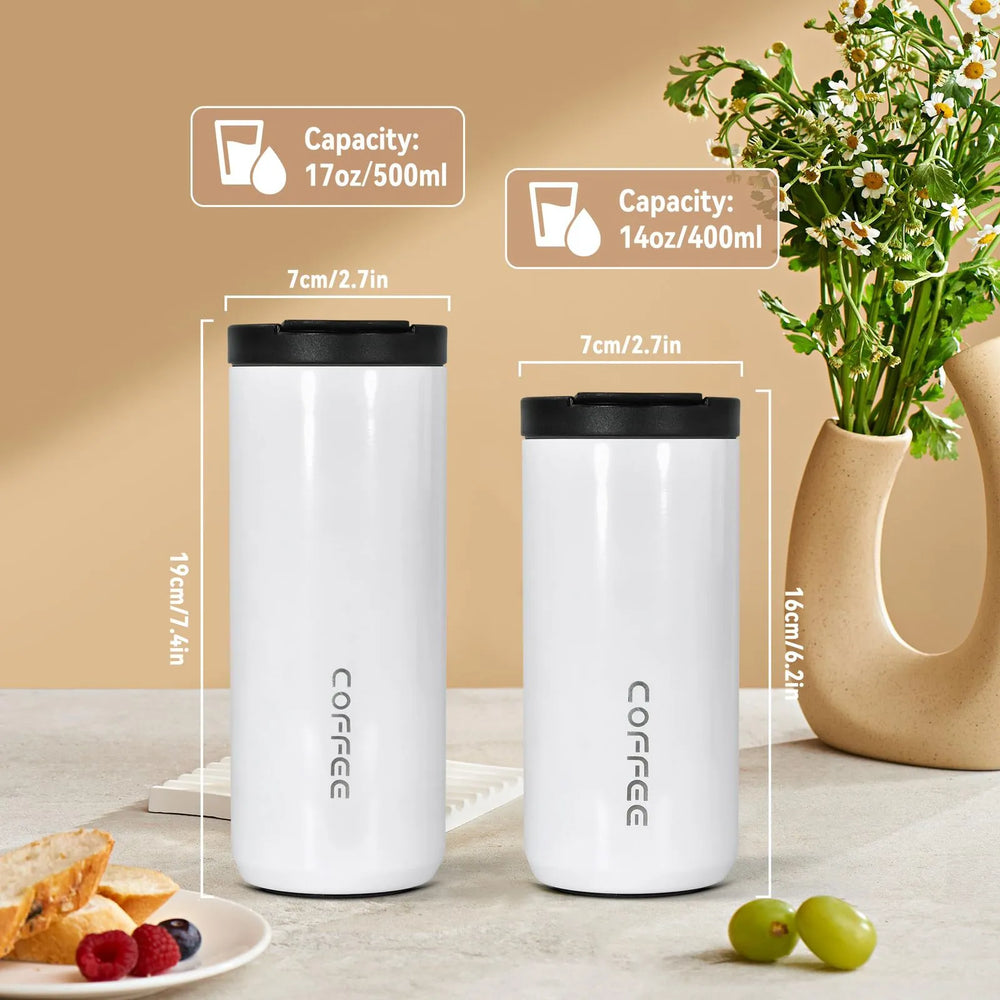 Premium Stainless Steel Coffee Travel Mug – Double-Wall