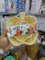 7-in-1 Apple Shaped Bowls Set – Elegant Plastic Serving Nesting Bowl Kit for Fruits
