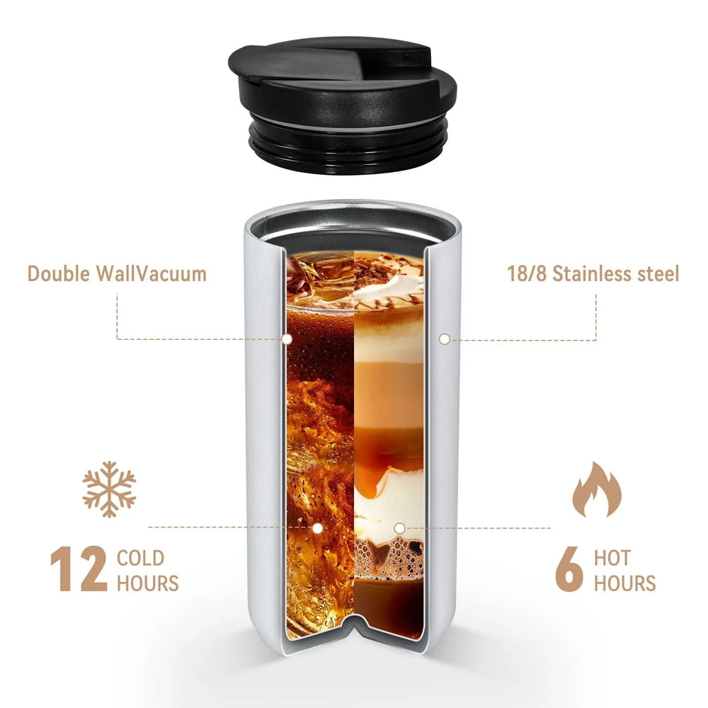 Premium Stainless Steel Coffee Travel Mug – Double-Wall