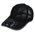 Cooling Fan Baseball Cap – Breathable Mesh Summer Sun Hat