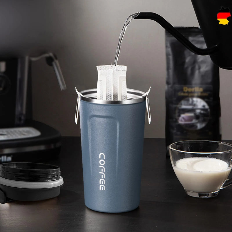 Premium Stainless Steel Coffee Travel Mug – Double-Wall