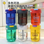 Drink Portable Sipper Bottle – Aesthetic Transparent Travel Tumbler