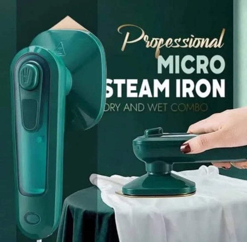 Handheld Mini Steam Iron – Travel-Friendly Garment Steamer