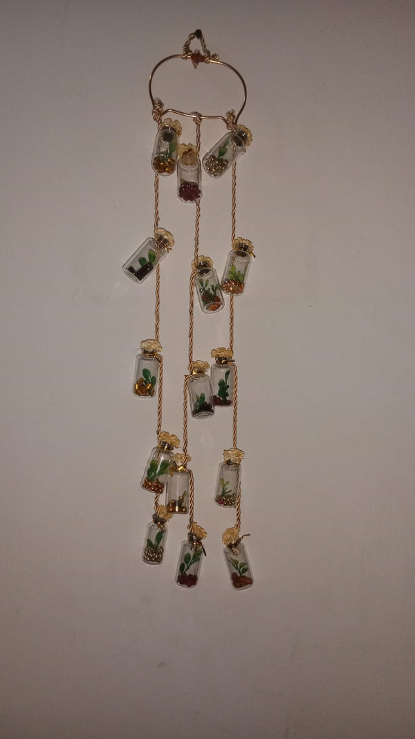 Wall Hanging Planter – Small  Glass Jars