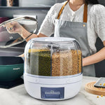 Sealed 360 Degree Rotating Rice Dispenser