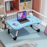 Multi-Functional Folding Bed Desk – Portable Ergonomic Laptop Stand & Breakfast Tray for Home Office