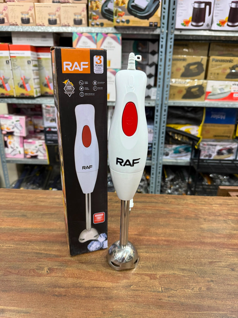 Electric Hand Immersion Blender – High-Power Kitchen Stick Mixer