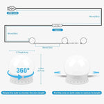Professional LED Vanity Mirror Lights – 3 Color Modes & 10 Brightness Levels