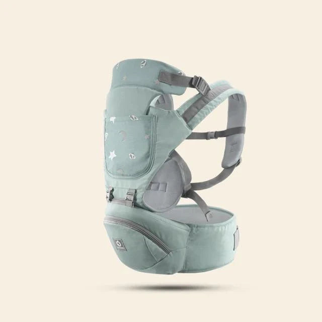 EasyWear 3-in-1 Baby Carrier with Detachable Hip Seat | Ergonomic & Comfortable | Pink Colors