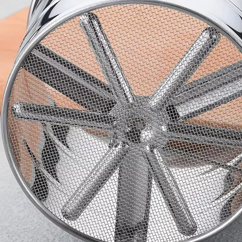 Handheld Stainless Steel Flour Shaker Mesh Flour