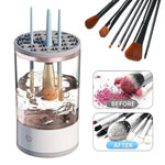 Automatic Electric Makeup Brush Cleaner – Smart 2-in-1 Cleaning Machine