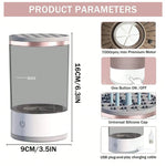 Automatic Electric Makeup Brush Cleaner – Smart 2-in-1 Cleaning Machine