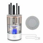 Automatic Electric Makeup Brush Cleaner – Smart 2-in-1 Cleaning Machine