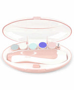 Baby Electric Nail Grinder Kit – Safe Infant Nail Trimmer with Whisper-Quiet Low Bass