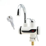 Instant Electric Hot and Cold Water Tap with Digital LCD Display & Dual Shower Attachment