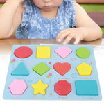 Children’s Wooden Shape Sorting Puzzle Board