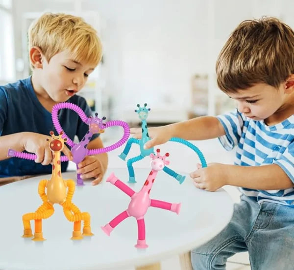 Cute Giraffe Stretch Tube Stress Relief Sensory Toy