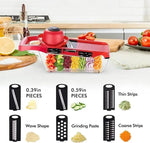 10-in-1 Multifunctional Vegetable Slicer & Mandoline Chopper Set