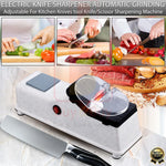Electric Knife Sharpener – Automatic Sharpening Machine with Non-Slip