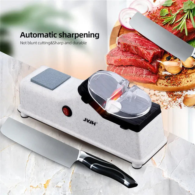 Electric Knife Sharpener – Automatic Sharpening Machine with Non-Slip
