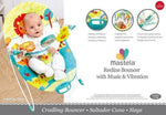 Baby Bouncer with Toy Bar – Comfortable, Calming & Safe for Newborns