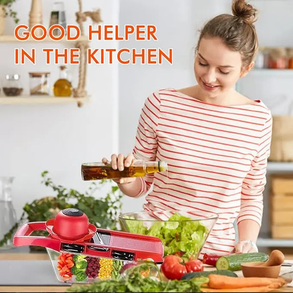 10-in-1 Multifunctional Vegetable Slicer & Mandoline Chopper Set