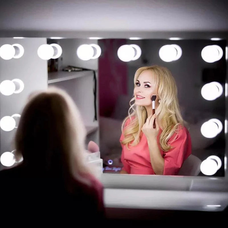 Professional LED Vanity Mirror Lights – 3 Color Modes & 10 Brightness Levels