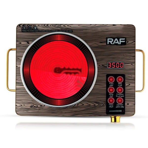 RAF 3500W Infrared Cooker – High-Power Micro Crystal Plate Electric Stove