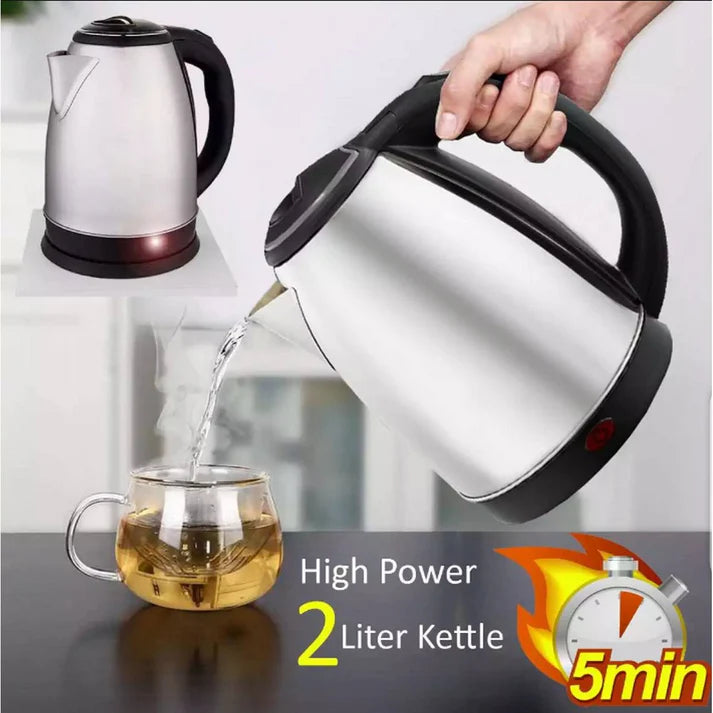 Smart Electric Hot Water Kettle – Rapid Boiling Stainless Steel Tea Kettle with One-Button Control