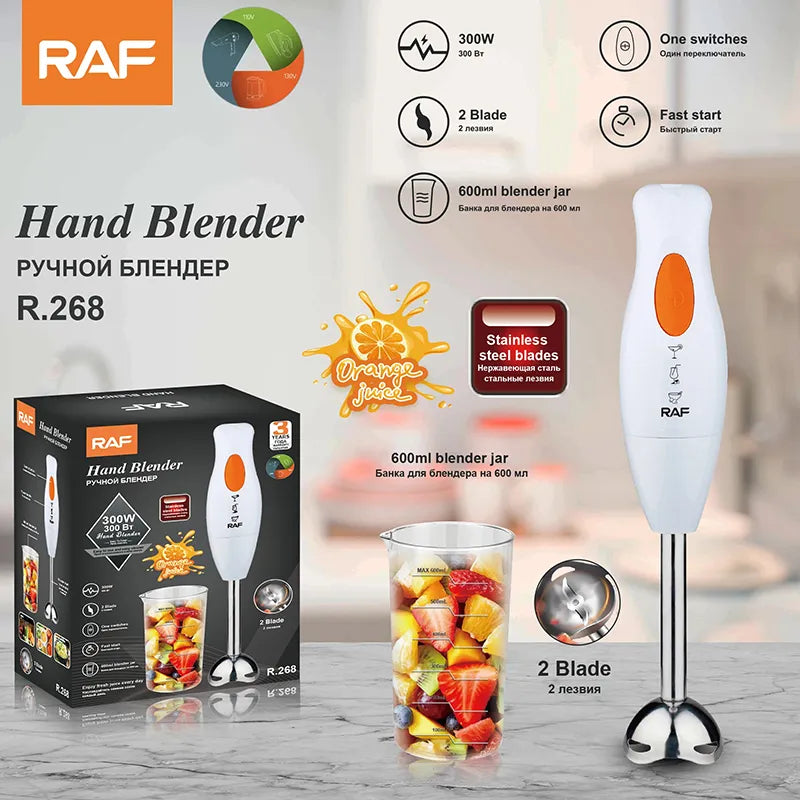 Electric Hand Immersion Blender – High-Power Kitchen Stick Mixer