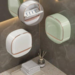 90° Flip-Open Wall-Mounted Soap Box