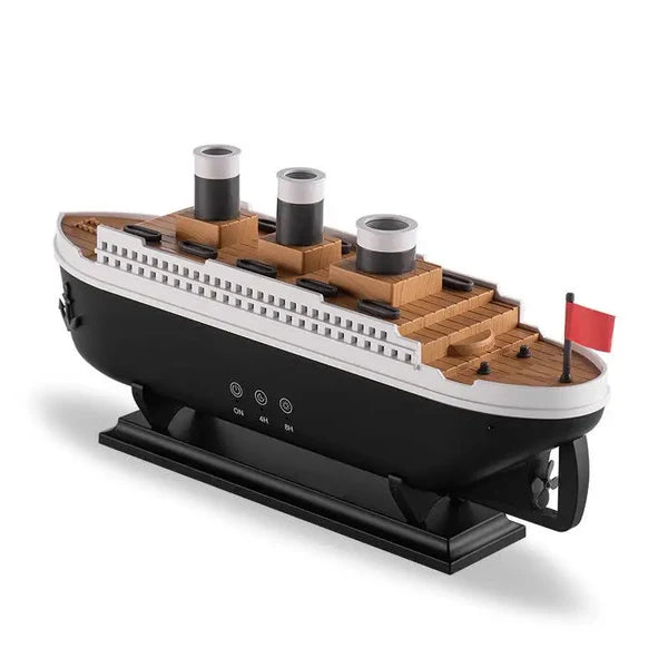 Titanic Motion Mist Humidifier – Ultrasonic Aroma Diffuser with Jellyfish Smoke Rings