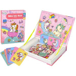 Magnetic Book | Piece Magnetic Puzzle Toy for Kids | Alphabets & Unicorn
